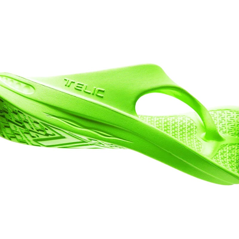 Telic Energy Flip Flop - Comfort Sandals for Men and Women | ML (Women's 10/Men's 9) Key Lime - Image 5